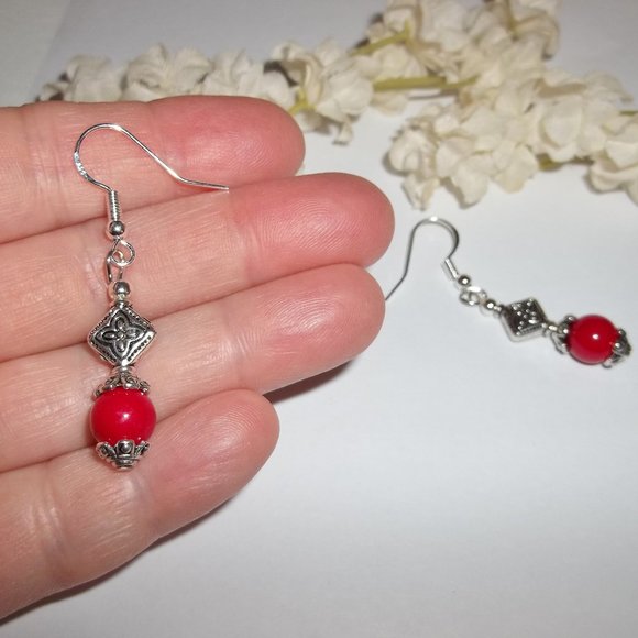 Red Earring Earring Earring Earring Earring Earring Earring Earring Earring 5231 - Picture 6 of 10